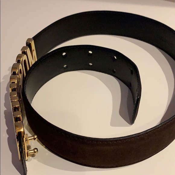 Moschino Logo Belt Size 40 (pre-loved) main image 4